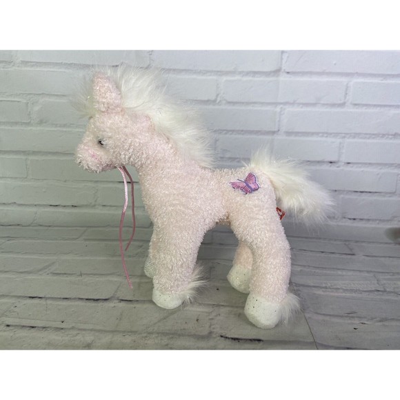 Douglas Plush Pink Unicorn White Sparkle Hooves Stuffed Animal - Main Image